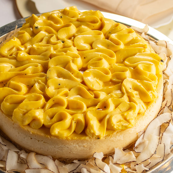 Cheesecake de Coco e Baunilha